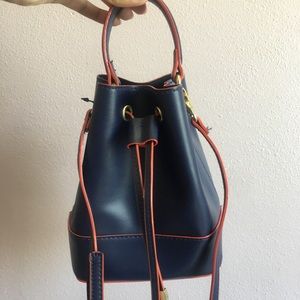 Merona purple bucket bag